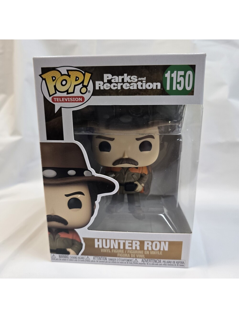 Funko Pop Parks And Recreation Hunter Ron 1150 Original